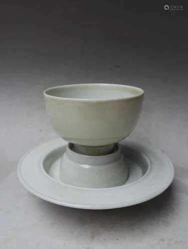 A Hutian Ware Tea Cup And Dish