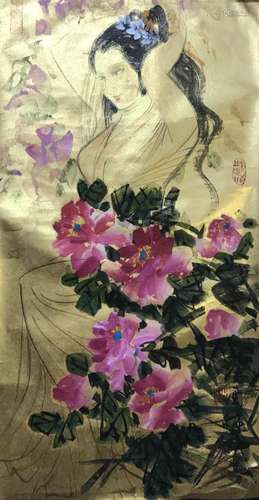 Chinese Painting of Figure, Lin Yong