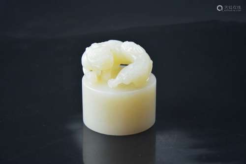 A Hetian Jade Seal