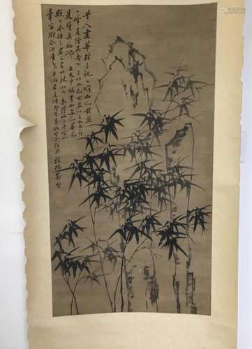 Chinese Painting of Bamboo, Zheng Banqiao