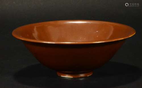 A Brown Glazed Bowl