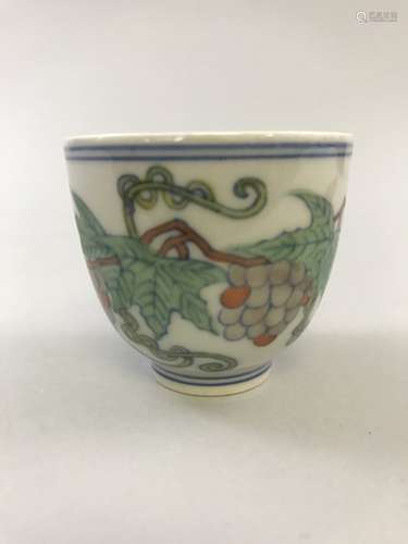 Xianfeng Marek, Small Chinese Doucai Cup