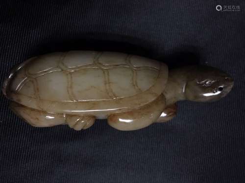 A Hetian Jade Tortoise