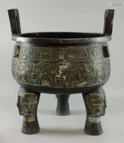 Large Chinese bronze 