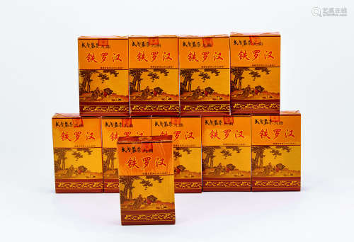 1998年 武夷九曲茶厂“铁罗汉”岩茶 共十盒