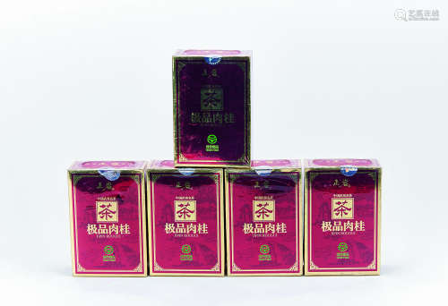 2007年 武夷山茶叶总厂“正岩”牌极品肉桂 共5盒