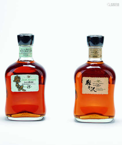 轻井沢15年份日本威士忌 共2瓶