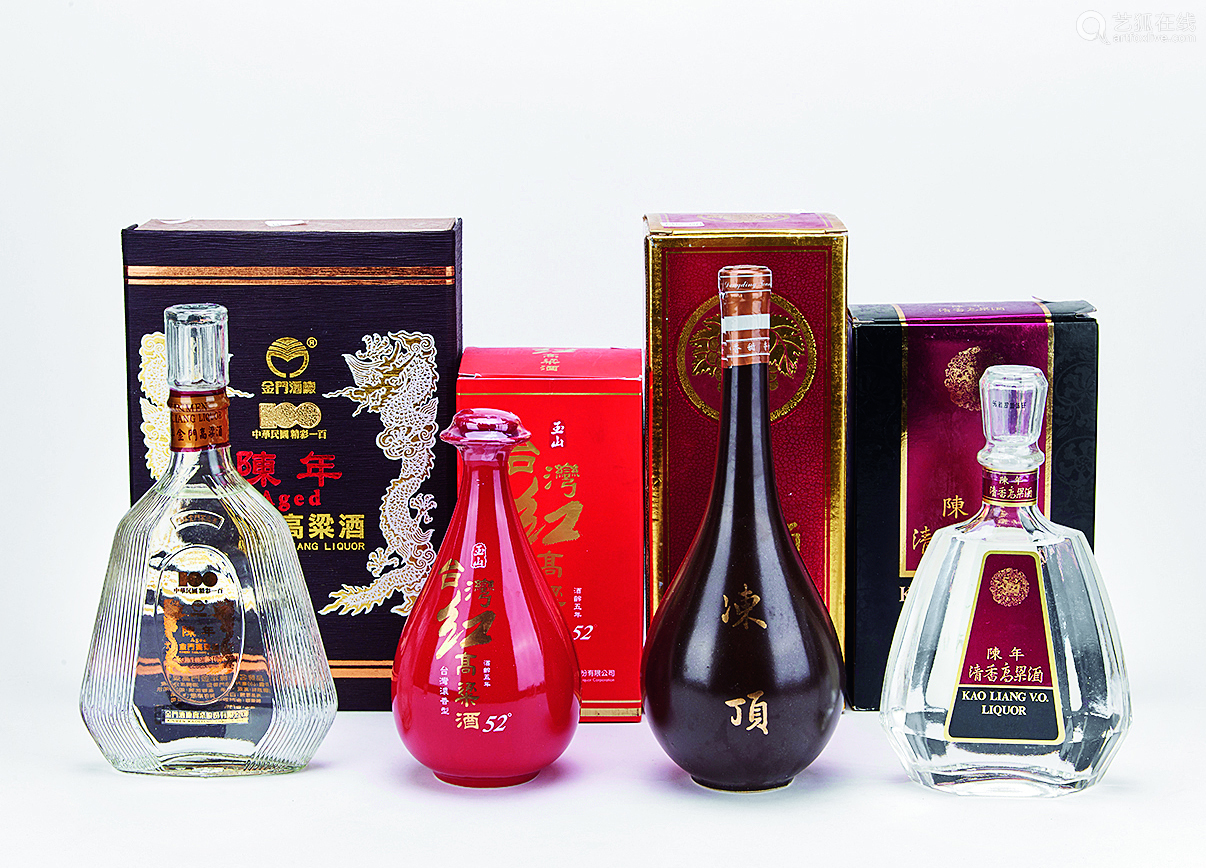 陈年金门高粱酒 台湾红高粱 冻顶及陈年清香共4瓶 Deal Price Picture