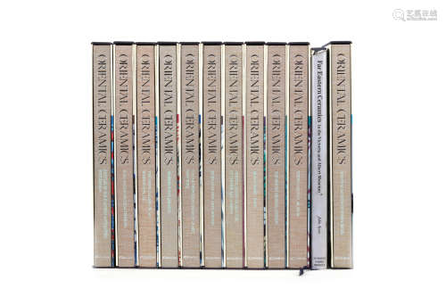 ORIENTAL CERAMICS. THE WORLD'S GREAT COLLECTION 1976-. Tokyo: Kodansha, 11 volumes + 1 volume not