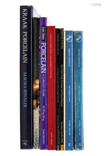 A COLLECTION OF BOOKS ON EXPORT ART. Including Kraak Porcelain; Mounted Oriental Porcelain in the