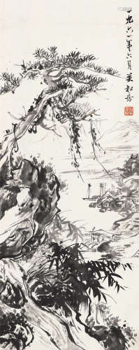 关松房（1901～1982） 山水 立轴 纸本