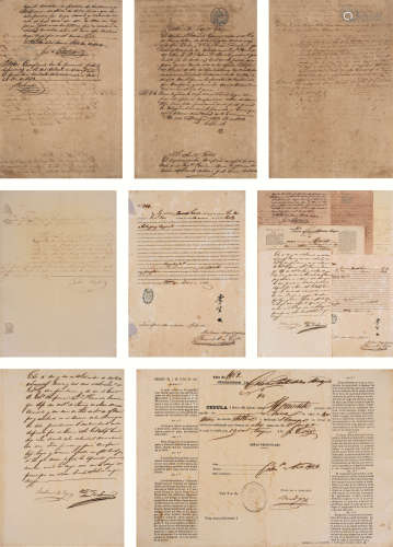 1853～1863年作 鸦片战争时期“契约华工”完整文件