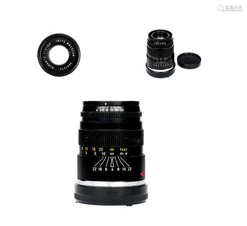 Elmar-C 4/90mm Black Prototype