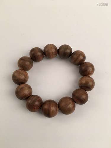 Chinese Wood Beads Bracelet