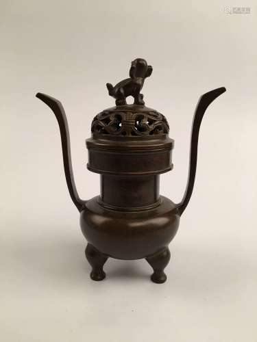 Chinese Ming Bronze Incense Burner