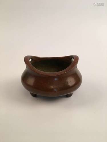 Chinese Ming Bronze Censer