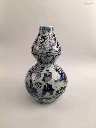 Chinese Blue and White Porcelain Vase