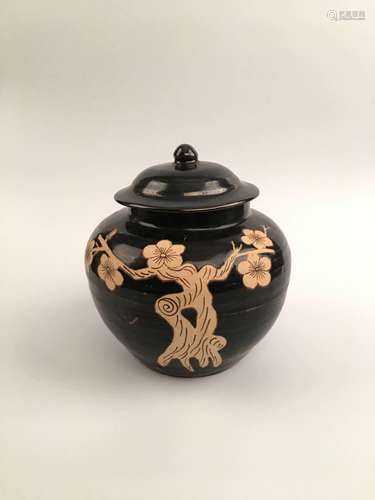 Chinese Jizhou Yao Porcelain Jar