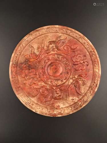 Chinese Tang Dynasty Jade Mirror