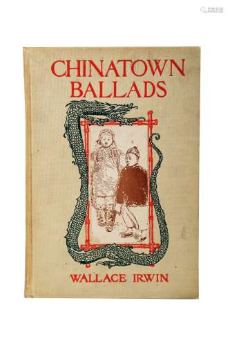 A BOOK OF CHINA TOWN BALLADS IN 1906.B030.