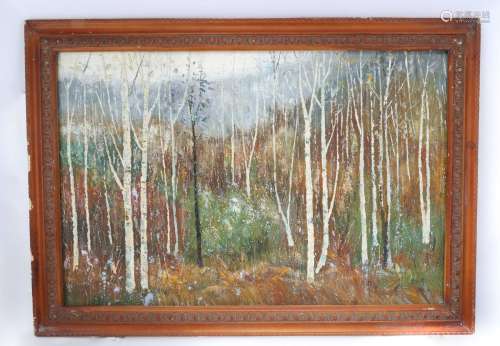 AN FINE HAND MADE OIL PAINTING WITH FRAME.OH005.