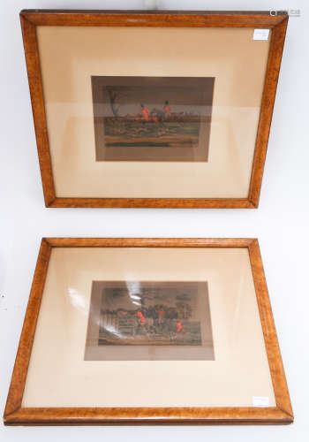 (2)  PAIR OF FRAMED PRINTS 4.OH017.