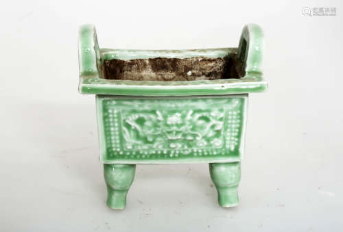 A YINGQING DING-FORM CENSER.C289.
