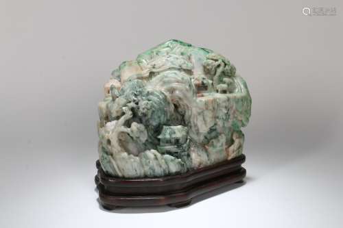 A Chinese Carved Jade Decoration