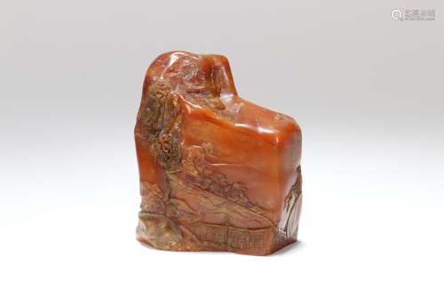 A Chinese Carved Tianhuang Seals