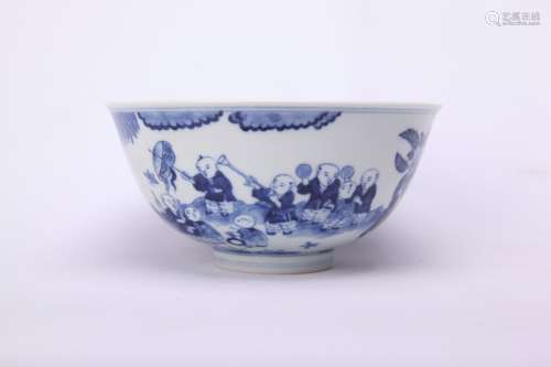 A Chinese Blue and White Porcelain Bowl