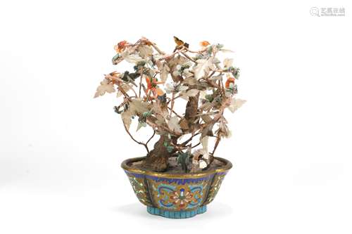 A Chinese Cloisonné Planter