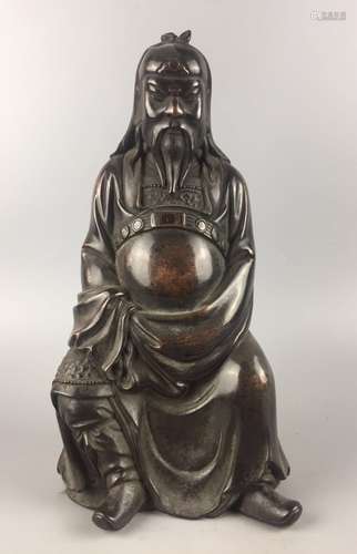 A Bronze Buddha Statue