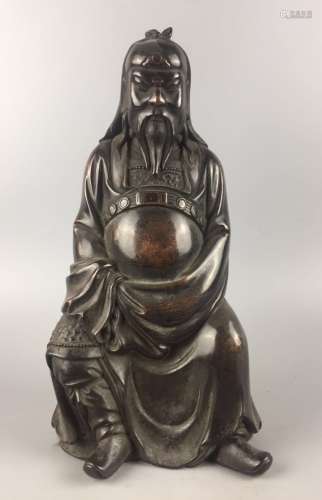 A Bronze Buddha Statue