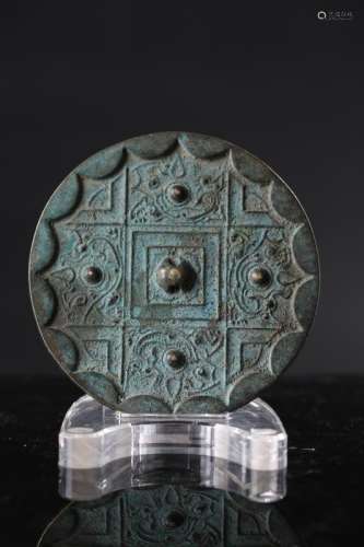 A Han Bronze Mirror