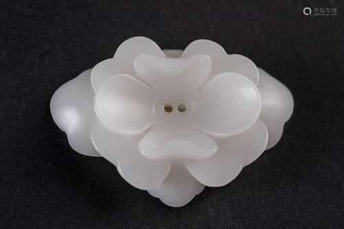 A Hetian Jade Butterfly