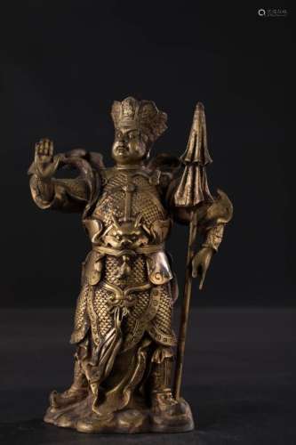 A Gilt Bronze Buddha