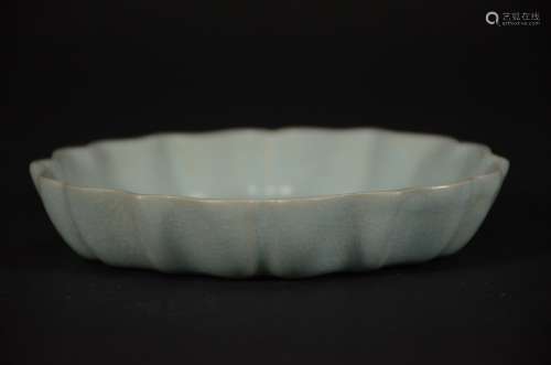 A Celadon Glazed Dish