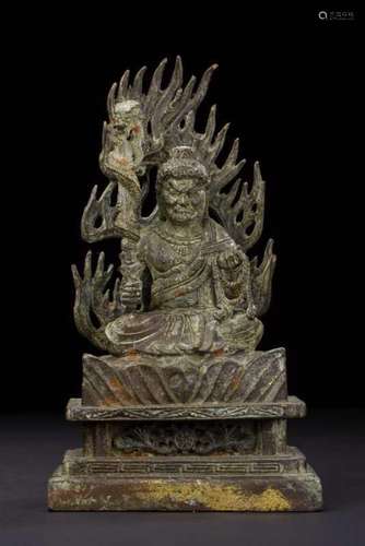 A Gilt Bronze Buddha