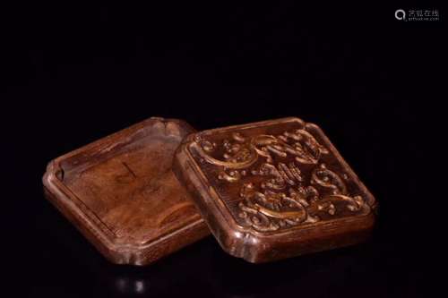 A Chenxiang Wood Box