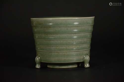 A Longquan Ware Tripod Censer