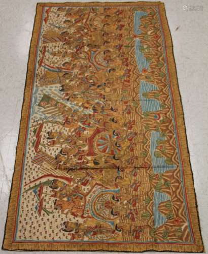 SOUTHEAST ASIAN PAINTING ON CLOTH