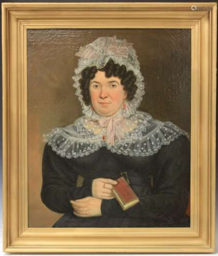EARLY 19TH CENTURY OIL ON CANVAS, PORTRAIT