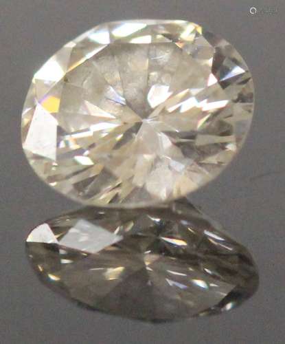 ROUND BRILLIANT CUT LOOSE DIAMOND, 1.00 CT.