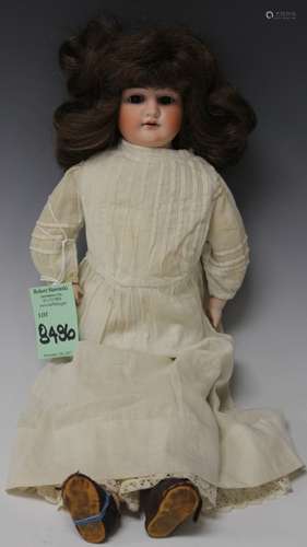 VINTAGE GERMAN BISQUE DOLL, 16