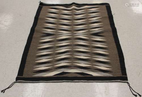 NAVAJO WOVEN RUG, 36