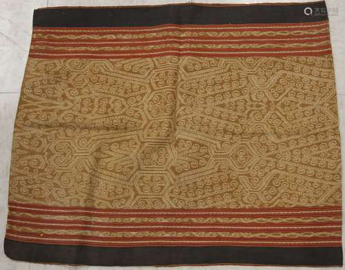 BORNEO, CHILD'S HANDWOVEN SARONG, BIDANG IKAT