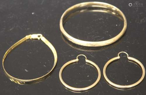 LOT OF (3) 14KT LADY'S JEWELRY