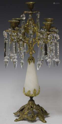 EARLY 20TH CENTURY FRENCH CANDELABRA, 17