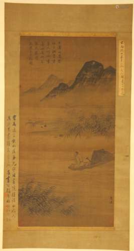 CHINESE SCROLL PAINTING, IN THE SCHOOL OF MA YUAN