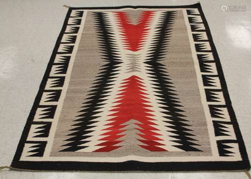 NAVAJO WOVEN RUG, 43